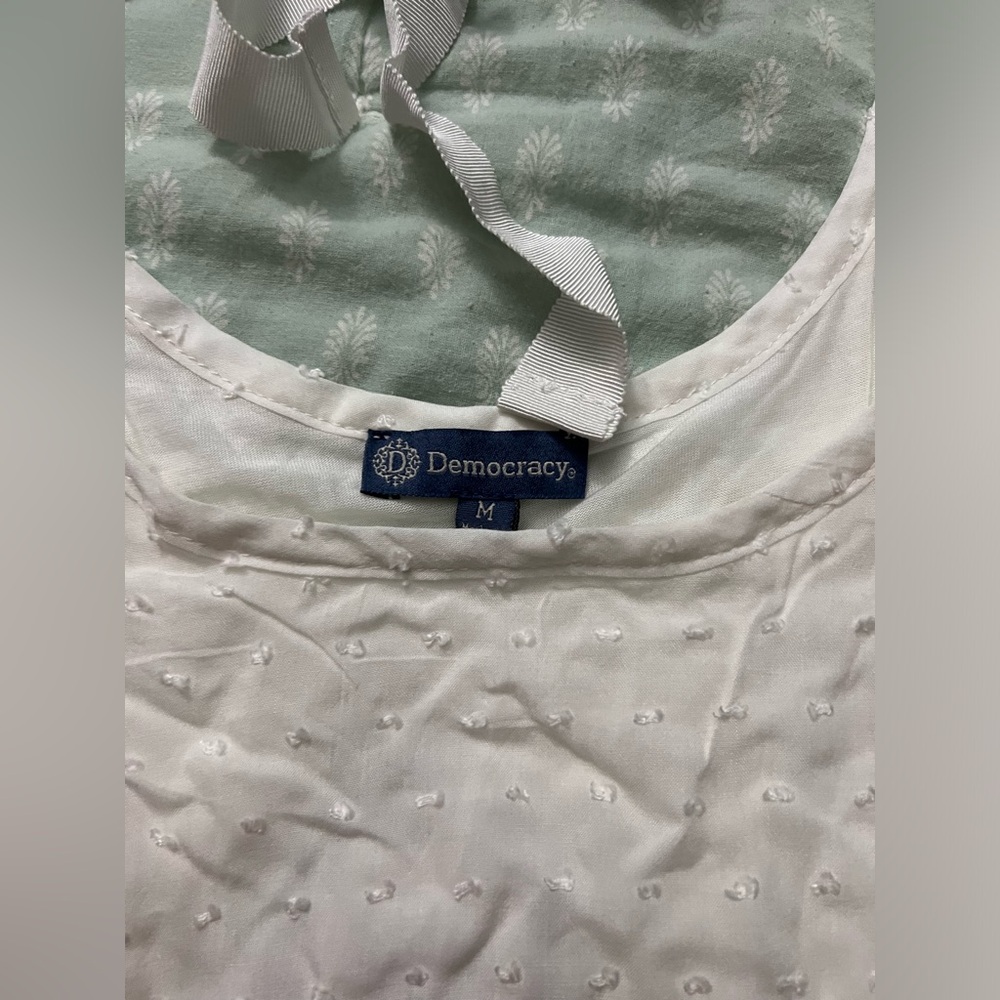 Democracy cream top!
